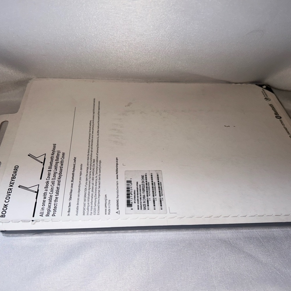 Samsung Gray Tablet with Keyboard Accessory - Picture 5 of 5